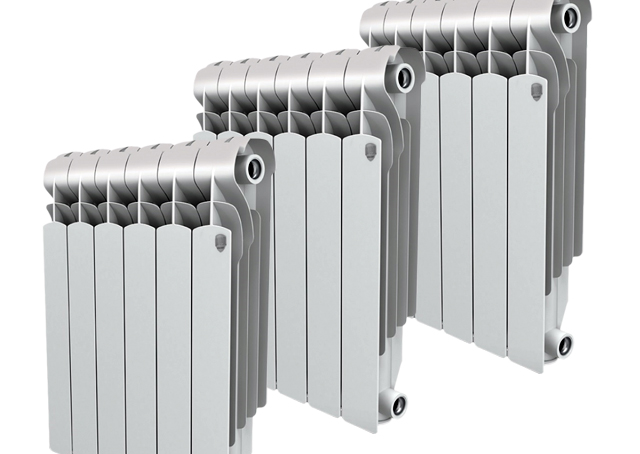 Алюминиевый радиатор отопления Премиум 80/350 6 секций