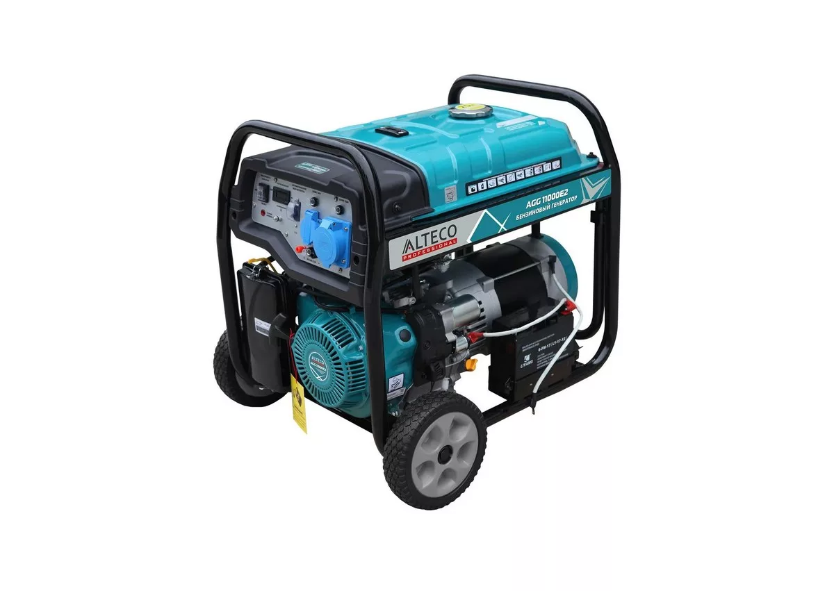 Бензиновый генератор 0.9 кВт Carver PPG-1200A 220В ручной однофазный четырехтактный