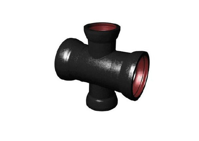 Чугунный раструбный крест ВЧШГ 250х250