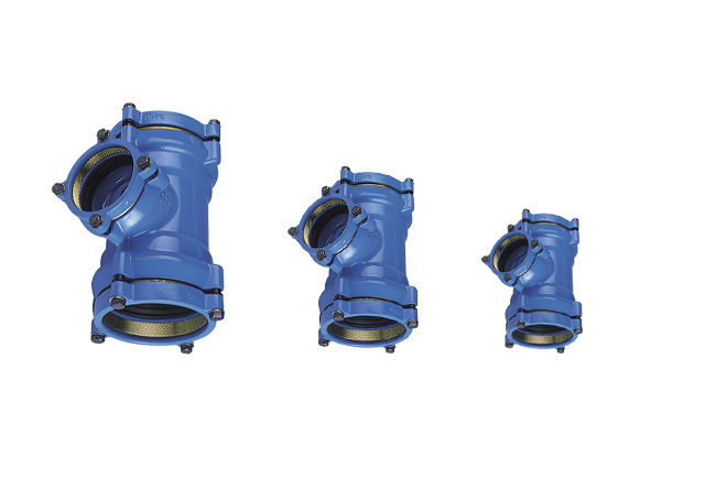 Чугунный раструбный тройник System 2000 125х125 PN 16