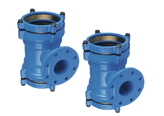 Чугунные тройники раструб-фланец System 2000 110х50 PN 16