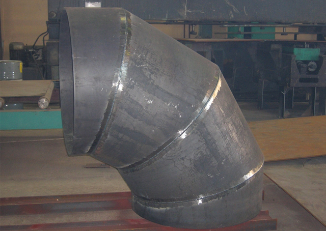 Секторный сварной отвод 60 ̊ 800х8 17Г1С