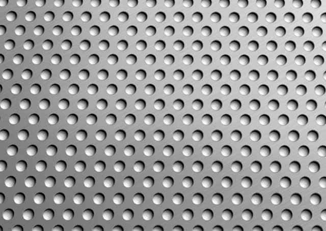 Перфорированный алюминиевый лист 7.5х2000х2000 мм А0