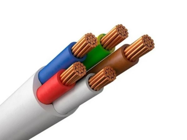 Провод контрольный ПВСм 2х4+1х4